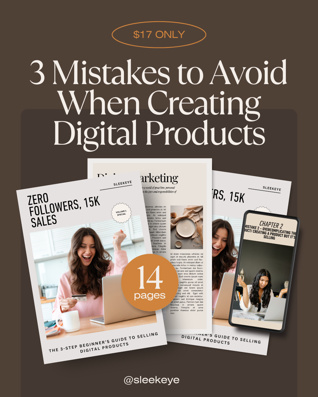 The 3 Proven Beginner Mistakes to Avoid If You Want to Start Selling (Even Without an Audience)